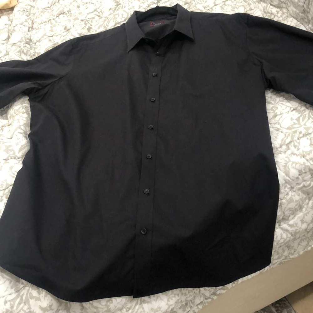 Untuckit Solid Black Button Up Shirt. - image 4